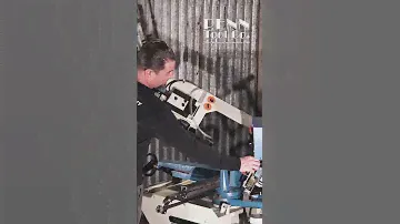 Using a Band Saw with Hydraulic descent