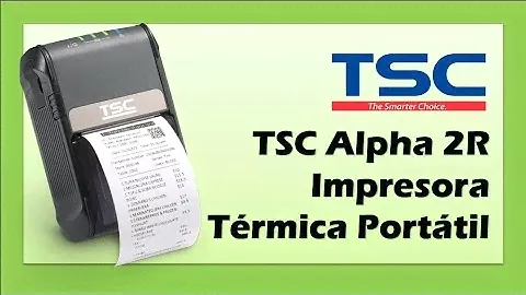 TSC Alpha 2R Impresora Móvil de 2" Bluetooth o WiFi; Demostración con ZPL y Etiquetas
