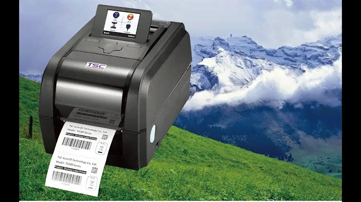 艾利特股份有限公司 TSC TX600 標籤(貼紙)安裝方式