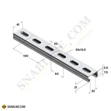 Профиль монтажный Termoclip TSC H Zn600