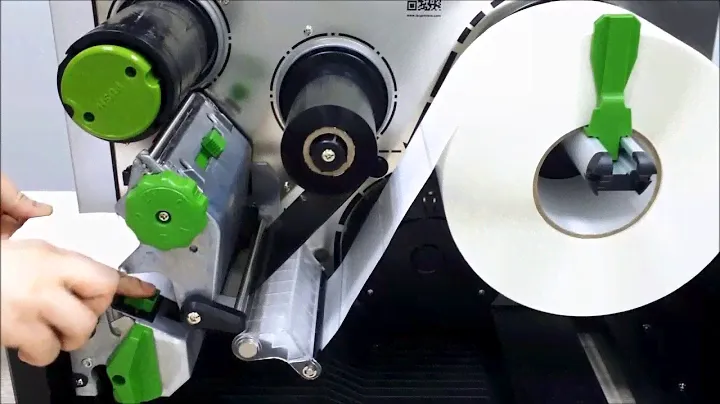 TSC MH240T Loading the Label Media - Saito Labels