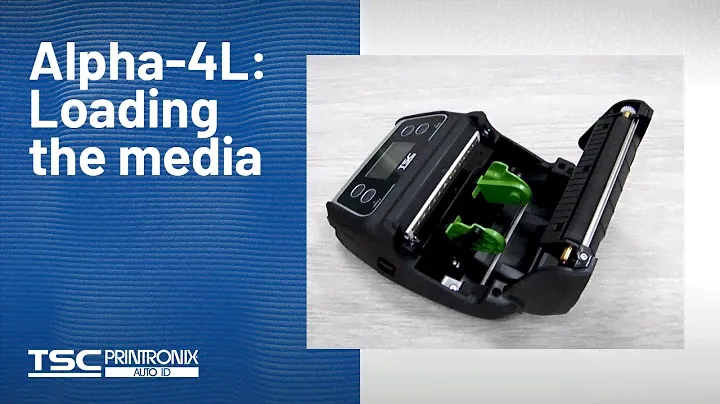 TSC Alpha-4L: Loading the media