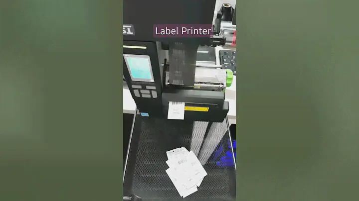 TSC Label Printer in Action