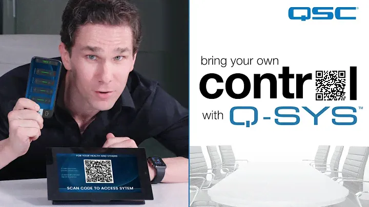 Получите собственный контроль с помощью экосистемы Q-SYS (QSC)